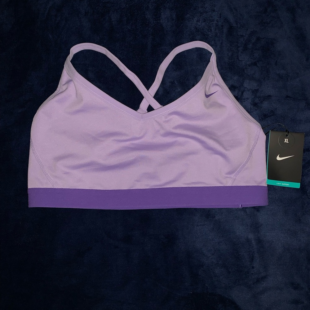 Nike Purple Sports Bra